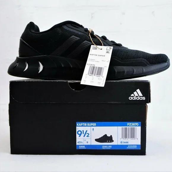 adidas | Shoes | New Mens Black Adidas Kaptir Super Running Shoes 6 |  Poshmark